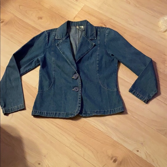 bill blass Jackets & Blazers - Bill Blass Jean Blazer